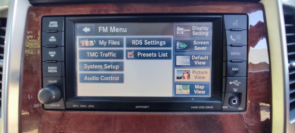 Radio Antitheft Jeep Dodge Europa