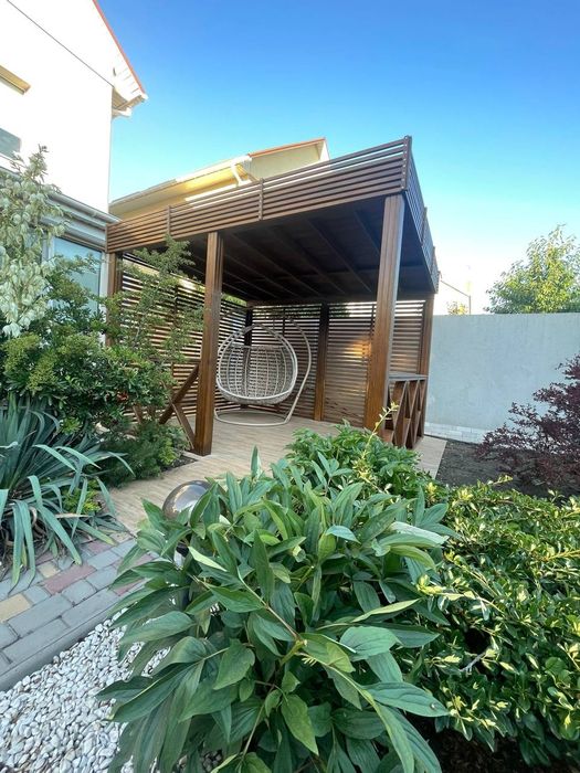 Деревянные веранды, беседки, альтанки, перголы, навес