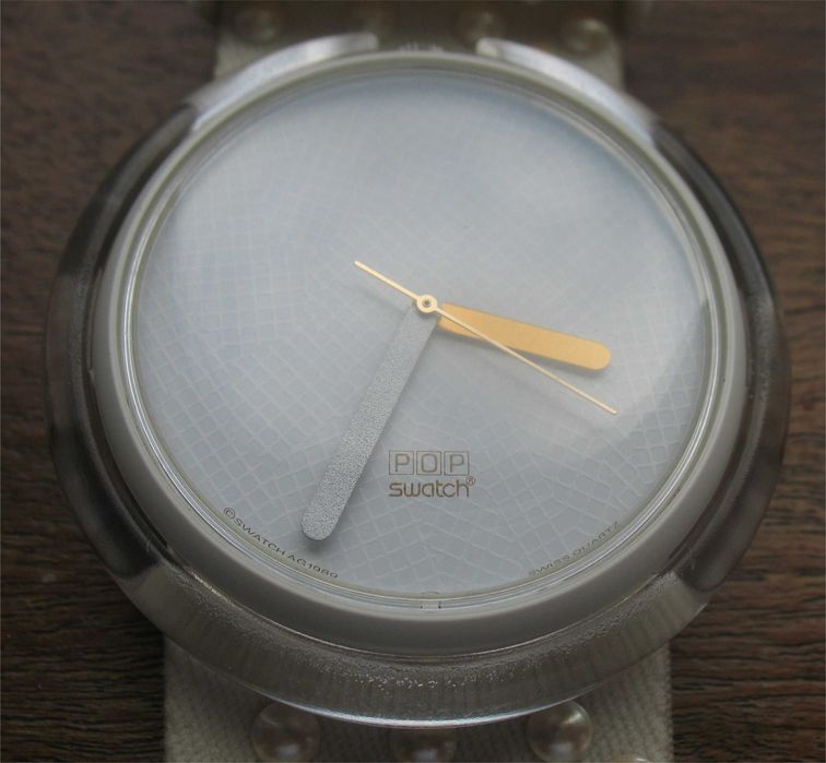 Swatch Pop Vintage - Haute Couture, Blanc De Blanc -PWBW10 4 (1 9 8 9)