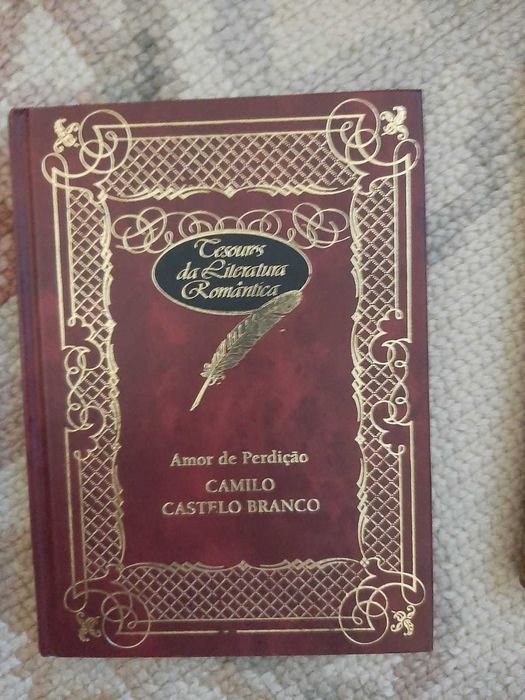 Tesouros da literatura romântica- 10 livros-Encadernação de luxo