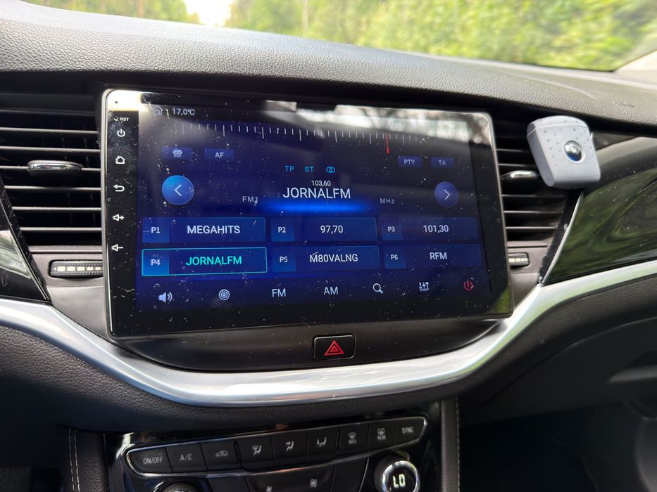 Rádio android 14 com gps opel astra k