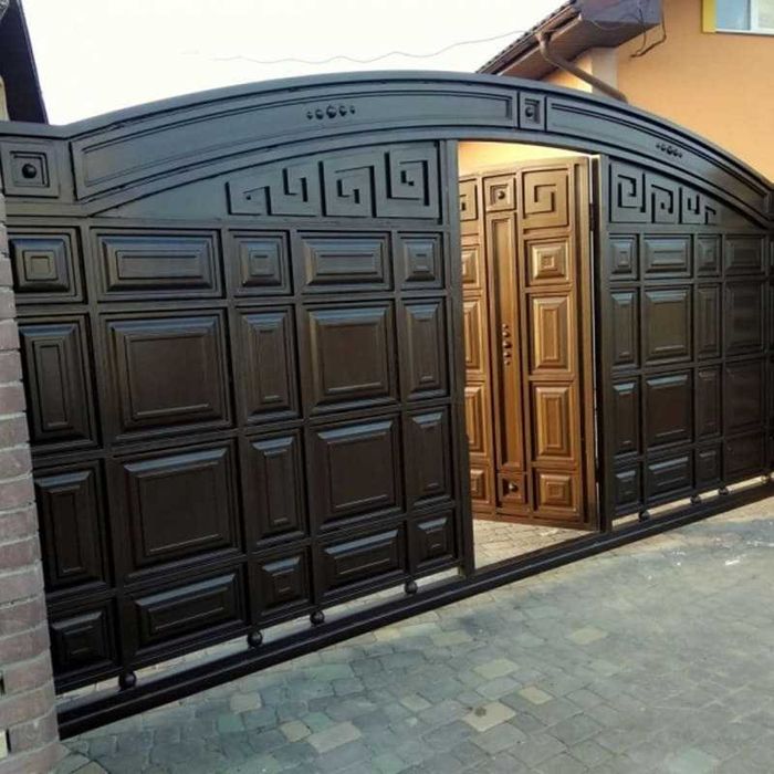 Ворота розпашні, калітки/Розсувні ворота/Раздвижные/Монтаж/Київ, обл