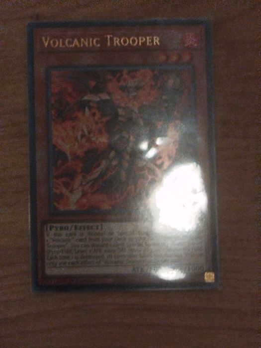 Karta Yu-Gi-Oh Volcanic Trooper