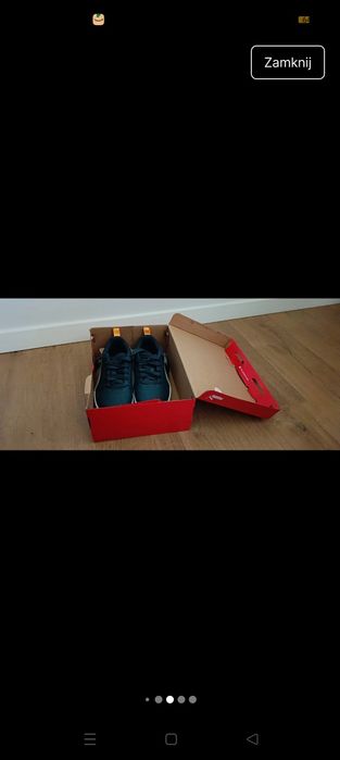 Buty Puma Rickie Jr kolor Dark night-plat gray-zinnia rozmiar 38.5