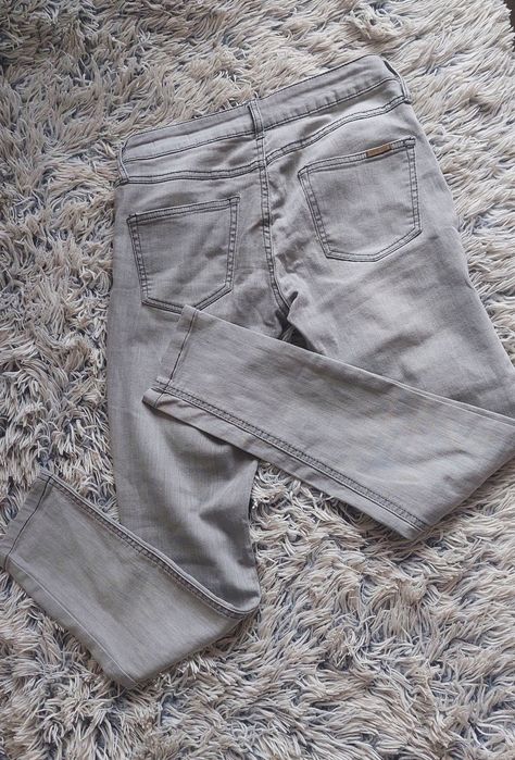 Серые джинсы Mango S /36