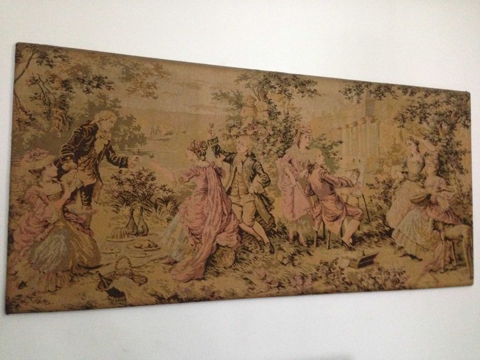Quadro Tapeçaria Francesa Gobelin