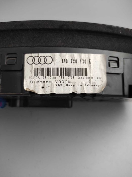 Audi A3 8P,OE: 8P092.0930K, Licznik, Zegar