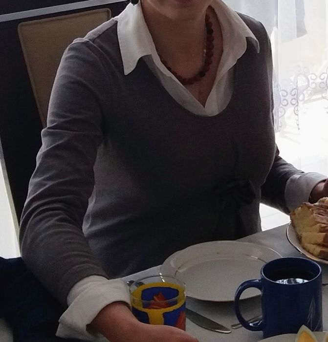 Be mama, sukienka ciążowa, midi, rozmiar L