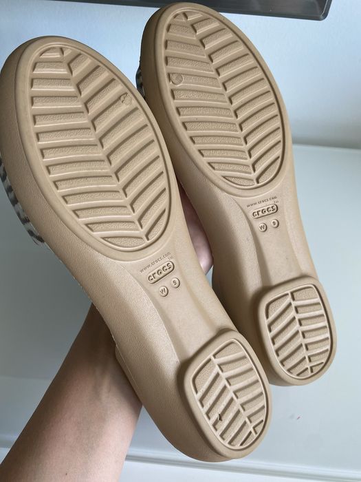 Nowe sandały Crocs Lina Graphic Dorsay r. 39/40 W9 panterka
