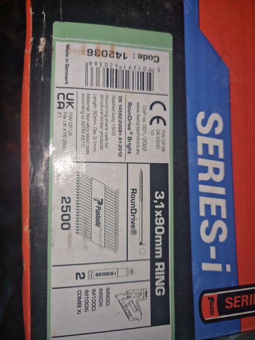 Gwozdzie do gwozdziarki paslode series-i