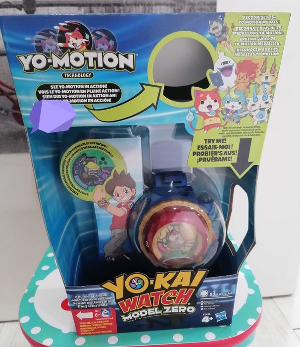 Yo-Kai Watch Modelo Zero + 2 Medalhas