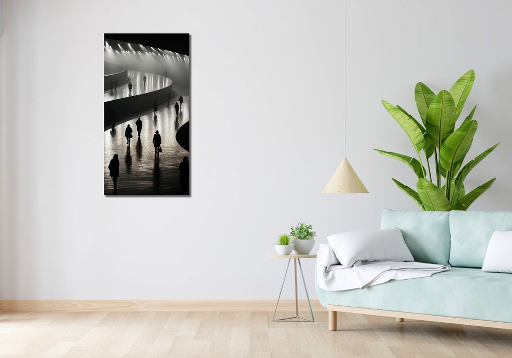 Obraz 50x100cm Promienie w Cieniu