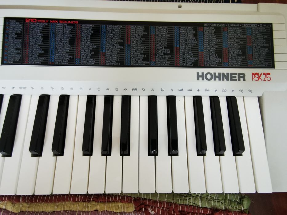 Órgão Hohner PSK 25 em muito bom estado.