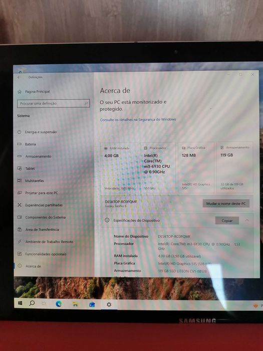 Tablet Samsung Galaxy TabPro S 12"