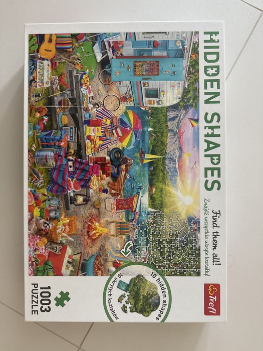 Puzle Trefl hidden shapes 1000