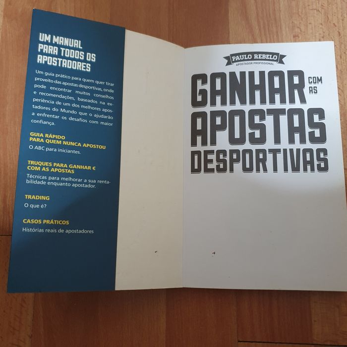 Livro de instruções sobre  apostas desportivas