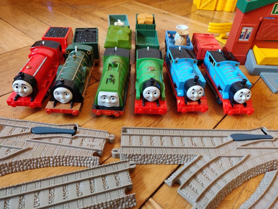 Tomek i przyjaciele Trackmaster Fisher Price duży zestaw