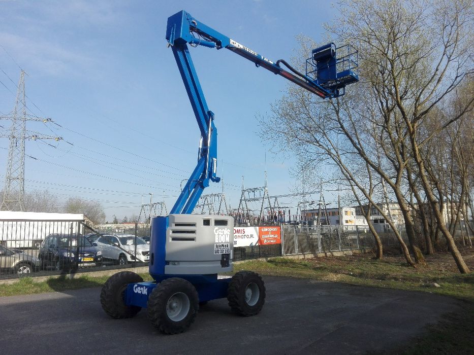 Podnośnik koszowy samojezdny wynajem wynajmę 16m JLG 460SJ