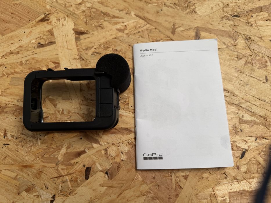 GoPro Media Mod (Hero 9, 10, 11 e 12) – Com Garantia até 2027 + Caixa/Manual