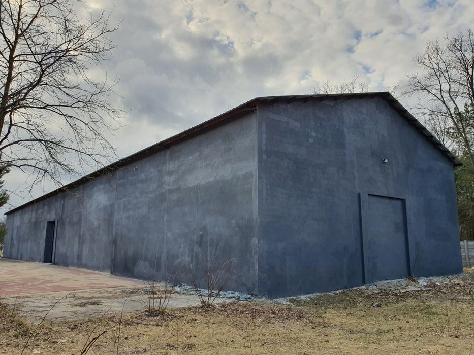 Wynajem HALA 1000m2 + teren 1ha Józefów ul. Nadwiślańska