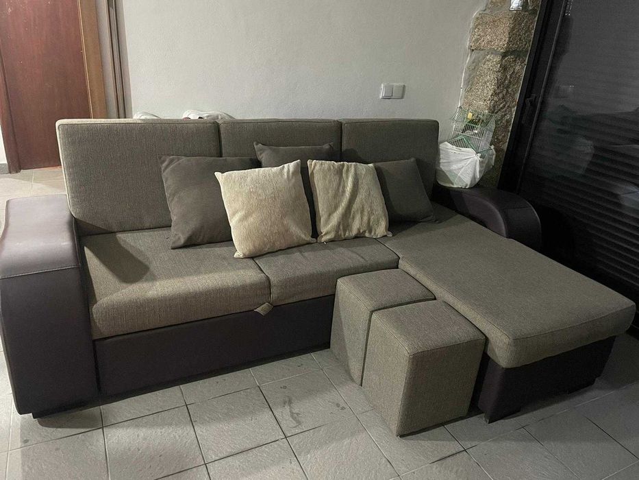 Sofá Cama como novo negociável