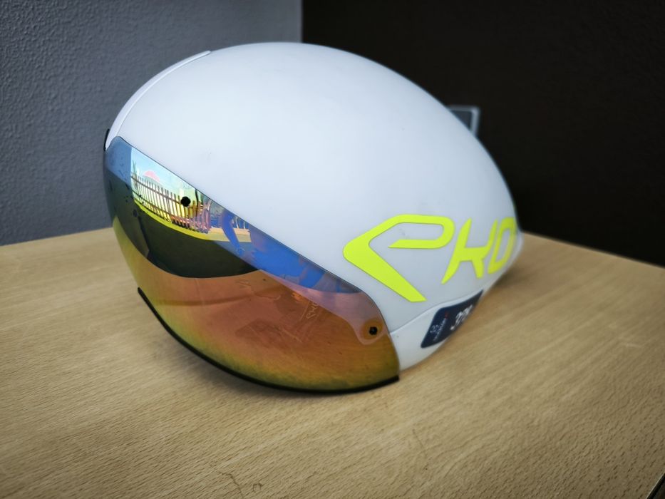 Capacete aero TT triatlo Ekoi veloce 2022