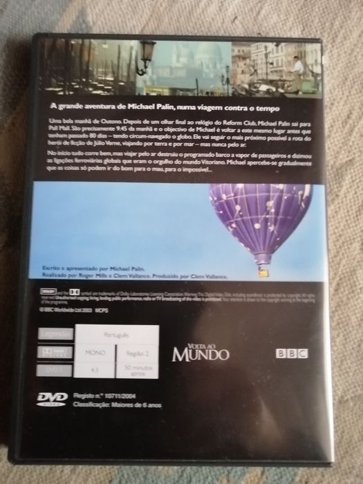 DVD Volta ao Mundo em 80 Dias