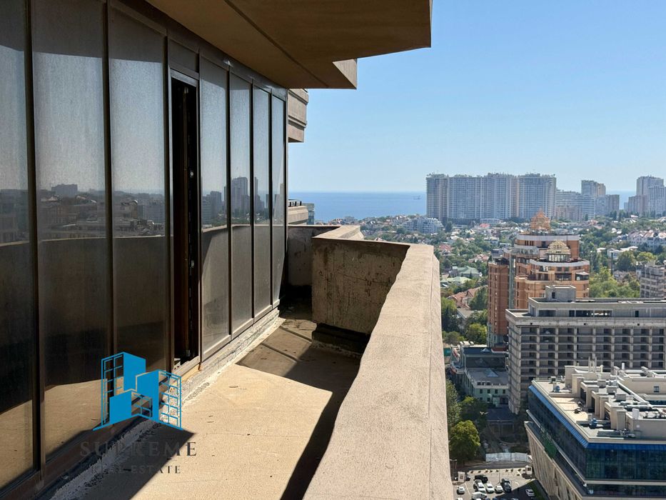 Новый Панорамный Пентхаус с террасой Генуезская в Аркадии ЖК Родос