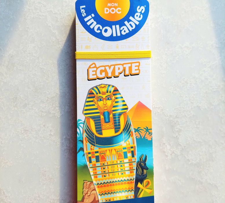 gra edukacyjna "Les Incollables - Égypte" francuska logiczna quiz