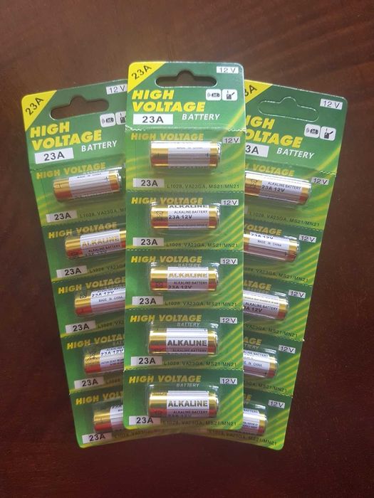 2 x 5 Pilhas 23A 12V - L1028, VA23GA, MS21/MN21