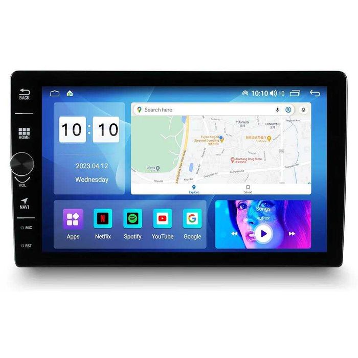 Штатна магнітола Toyota RAV4  gps НАВІГАЦІЯ андроїд