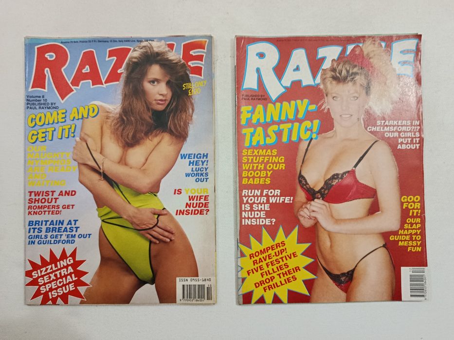 26 revistas  RAZZLE  ( sexo e erotismo )