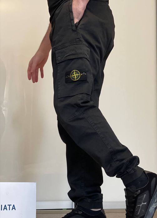 Штани джогери Stone Island Cargo Garment Dyeing.