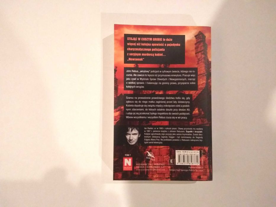 Dobra książka - Stojąc w cudzym grobie Ian Rankin (E9)