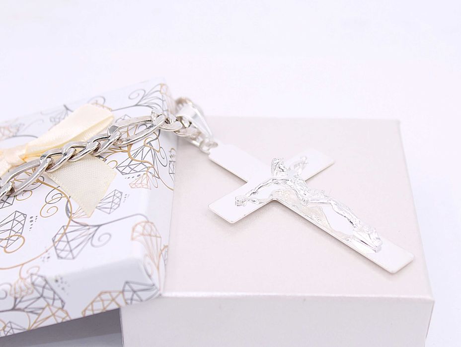 Srebrna zawieszka p.925/11,65g - Krzyż