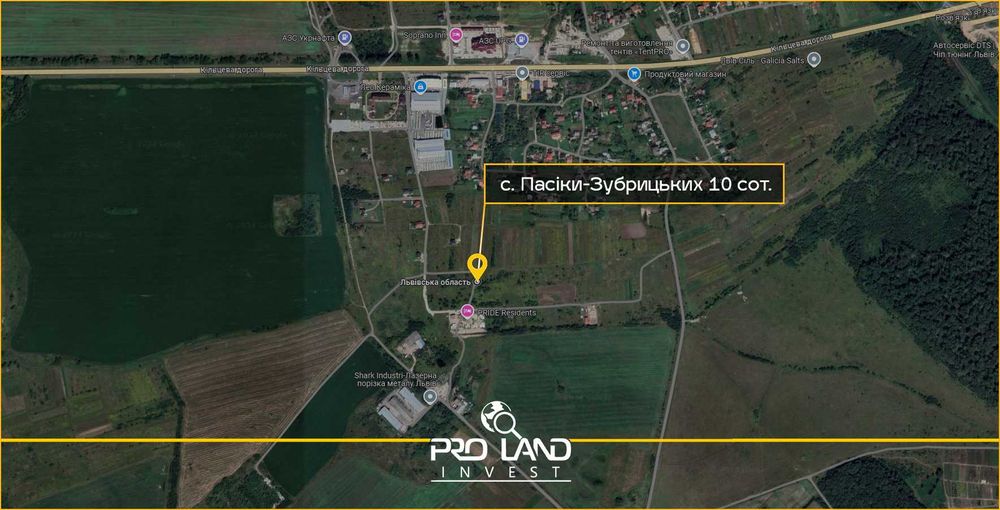 Продаж ділянки в с.Пасіки-Зубрицьких 10сот.