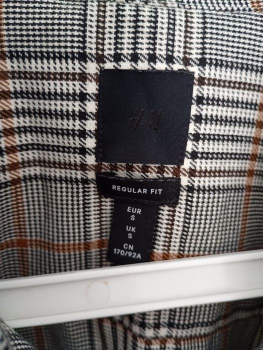 Koszula męska kratka H&M