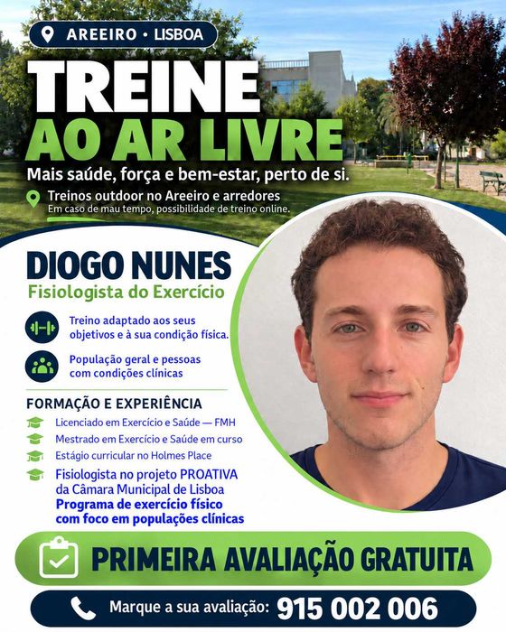 Treino Personalizado outdoor & online