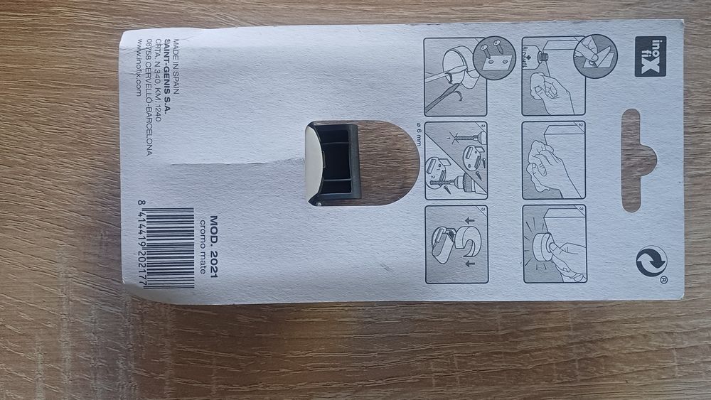 3 batentes porta adesivo (NOVOS)