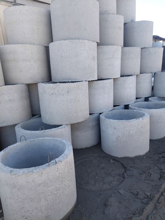 Бетонные кольца купить. Бетонные кольца для канализаци.