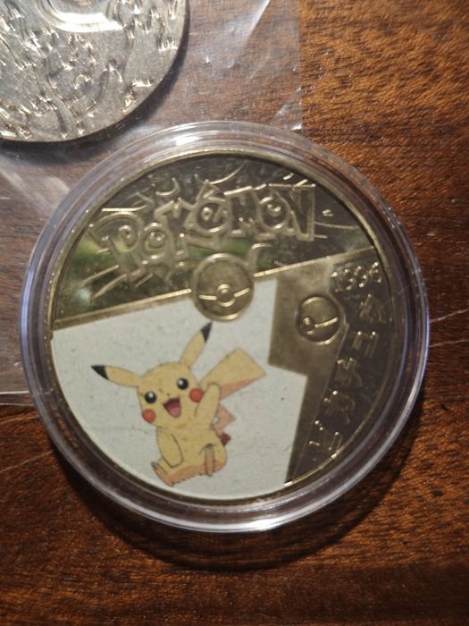 Moedas Pokémon de coleção