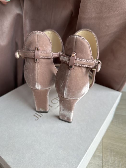 Jimmy choo босоніжки hermes велюрові