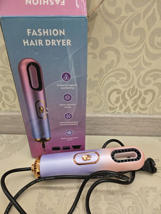 Фен іонний для волосся Gemei Fashion