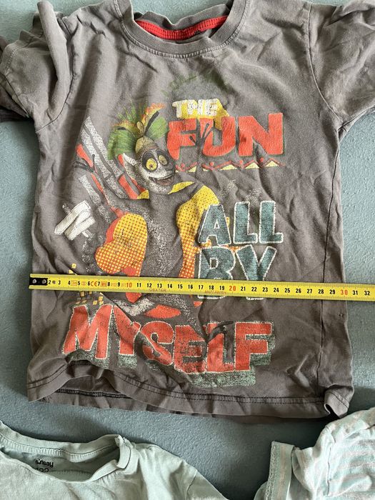 T-shirt koszulka bluzka chłopięca 122 zestaw 5 sztuk marvel