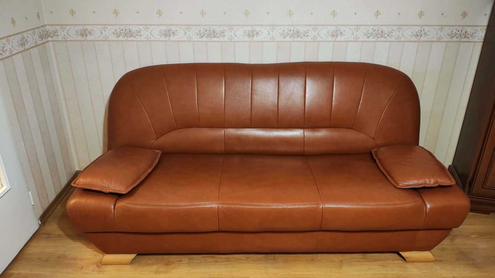 sofa skórzana + 2 fotele
