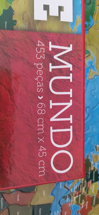 Puzzle - Mapa Mundi