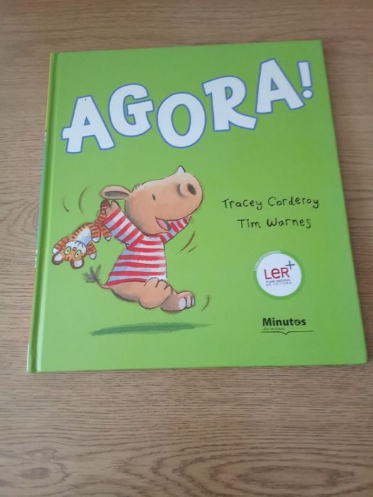 Coleção 4 Livros Infantis “Minutos de Leitura” – Capa Dura – Excelente Estado