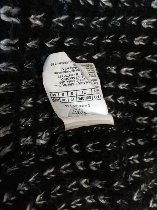Kardigan S 36 Camaieu sweter zapinany jak ramoneska
