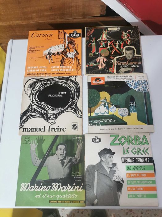 Discos muito antigos