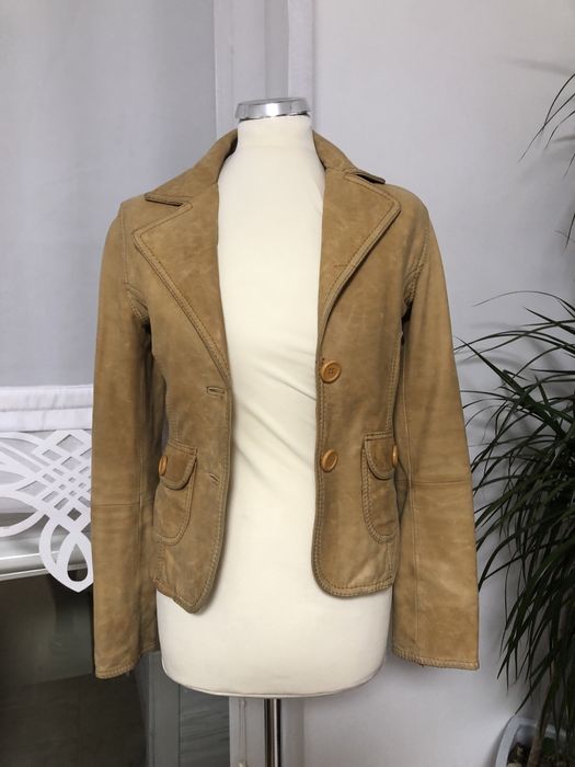 Kurtka skorzana marynarka rozm xs/34 Bershka